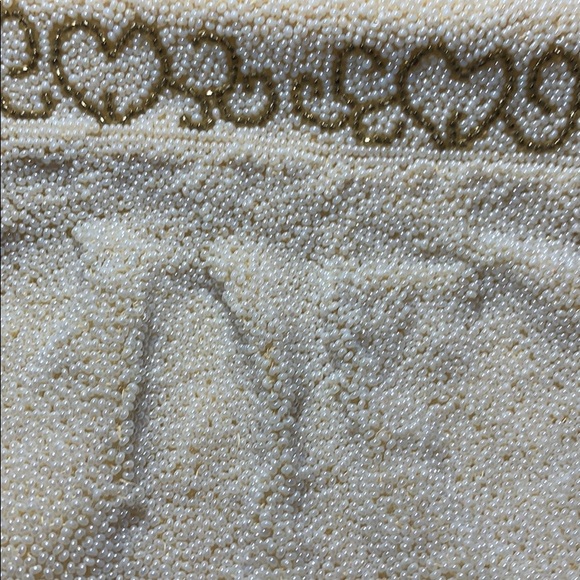 LA REGALE VINTAGE IVORY EVENING BAG PURSE CLASP - Picture 3 of 8